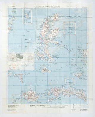 Item #115746 AAF Cloth Map - South West Pacific Area. No. 20, Amboina [recto]. [Together with]...