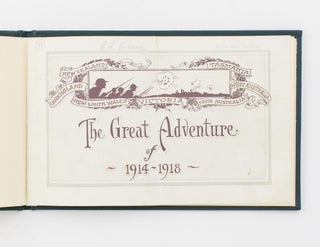 The Great Adventure of 1914-1918