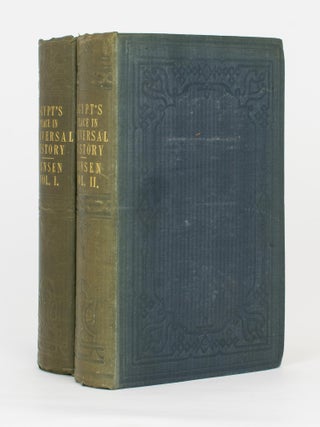 Item #115988 Egypt's Place in Universal History. An Historical Investigation in Five Books....