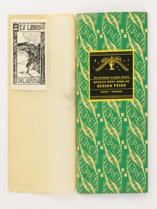 The Australian Ex Libris Society. Bookplate Artists Number One. Adrian Feint