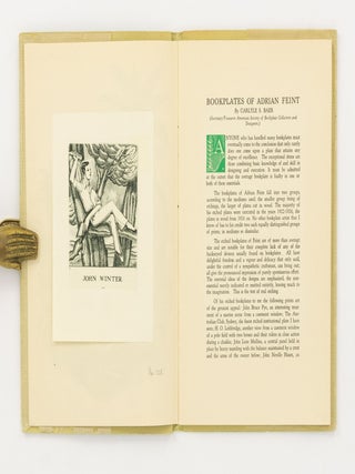 The Australian Ex Libris Society. Bookplate Artists Number One. Adrian Feint
