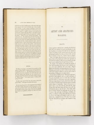 The Artist and Amateur's Magazine. A Work devoted to the Interests of the Arts of Design and the Cultivation of Taste