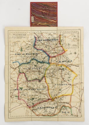 Item #116393 Fox Hunting Map of Wiltshire [cover title]. Map: Fox Hunting