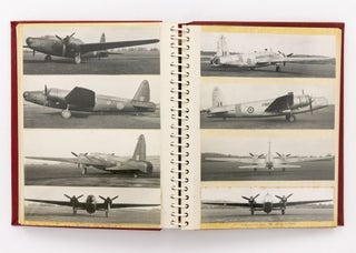 An album of 119 photographs of British aircraft of the Second World War, chiefly various models of the Vickers Wellington and Vickers Warwick bombers, including many rare and unique prototypes