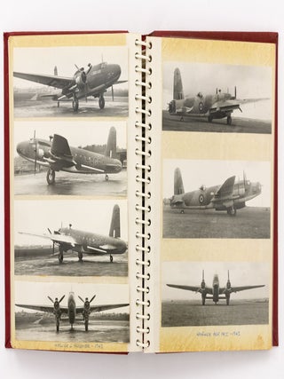An album of 119 photographs of British aircraft of the Second World War, chiefly various models of the Vickers Wellington and Vickers Warwick bombers, including many rare and unique prototypes