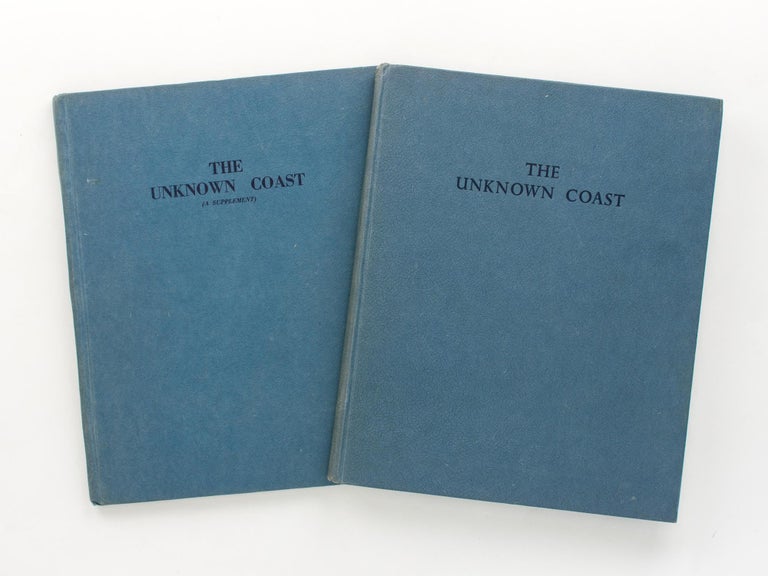 Item #116423 The Unknown Coast. Being the Explorations of Captain Matthew Flinders RN along the Shores of South Australia, 1802. [Together with] The Unknown Coast (a Supplement). Matthew FLINDERS, H. M. COOPER.