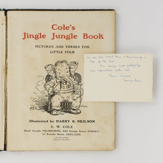 Cole's Jingle Jungle Book. Pictures and Verses for Little Folk