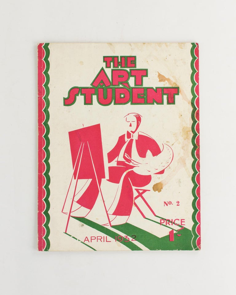 Item #116454 The Australian Aboriginal's Interest in Art and his Rock Drawings. [Contained in] The Art Student. An Illustrated Magazine for Students & Lovers of Art. Volume 1, Number 2, 1 April 1932. Rex BATTARBEE.
