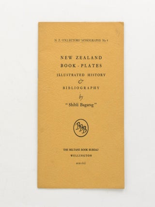 Item #116489 New Zealand Book-Plates. Illustrated History & Bibliography. Bookplates, 'SHIBLI...