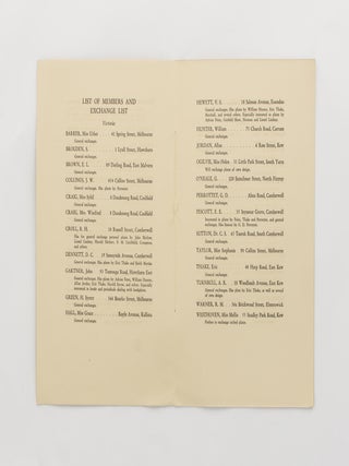 News-Letter of the Australian Bookplate Club. Number 2, May 1944