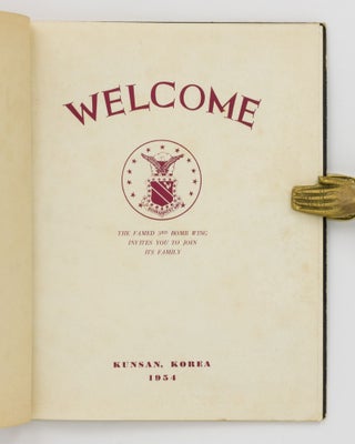 The Famed 3rd Bomb Wing invites You to join its Family. [Welcome to King Eight on the Riviera of Korea (cover title)]