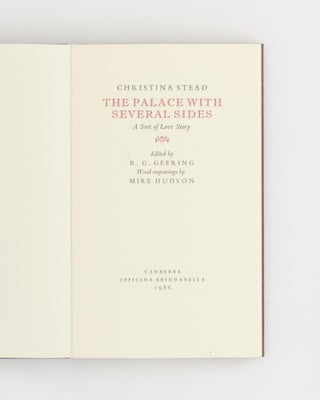 The Palace with Several Sides. A Sort of Love Story. Edited by R.G. Geering