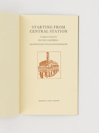 Starting from Central Station. A Sequence of Poems