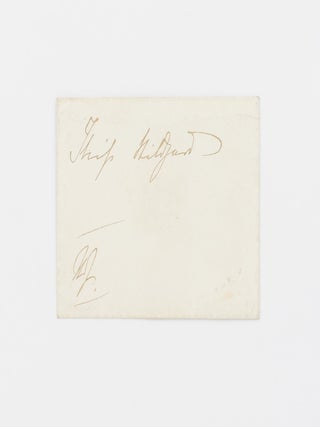 A collection of five autograph letters signed by Queen Victoria ('VR') to Miss Sarah Anne Hildyard, governess to the royal children and a confidante of the Queen