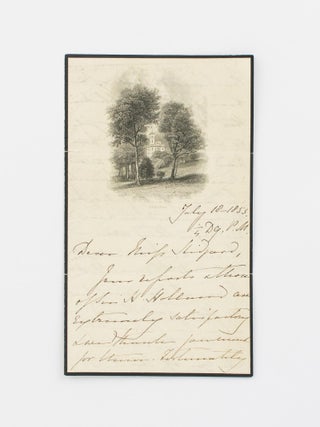 A collection of five autograph letters signed by Queen Victoria ('VR') to Miss Sarah Anne Hildyard, governess to the royal children and a confidante of the Queen