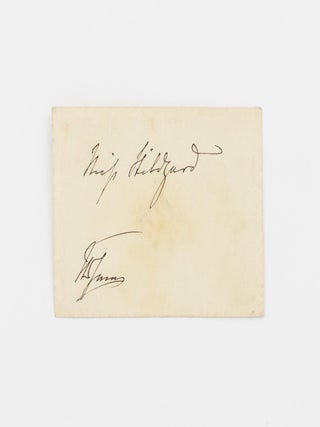 A collection of five autograph letters signed by Queen Victoria ('VR') to Miss Sarah Anne Hildyard, governess to the royal children and a confidante of the Queen