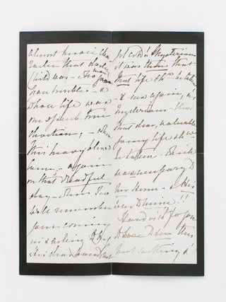 A collection of five autograph letters signed by Queen Victoria ('VR') to Miss Sarah Anne Hildyard, governess to the royal children and a confidante of the Queen