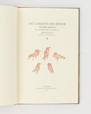 Occasions of Birds and other Poems