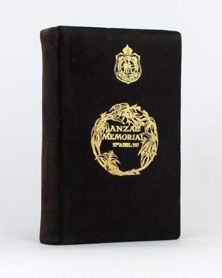 Item #117147 Anzac Memorial. Anzac Memorial, Henry W. PEARCE