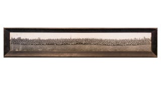 Item #117270 A mammoth panoramic photograph showing members of the newly amalgamated 32nd...