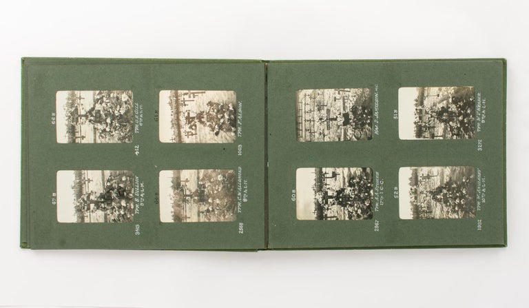 Item #117312 'Photos of the Last Resting Place | Men of the Australian & New Zealand Forces | Who fell in the Great War 1914-1919 | "Port Said" Cemetery' [manuscript cover title of an album of original photographs]. War Graves.
