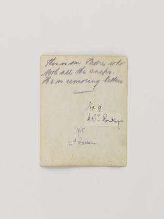 A superb collection of 60 vintage photographs showing life in the trenches at Gallipoli, possibly taken by Albert Percy Bladen, Methodist chaplain with the 23rd Battalion