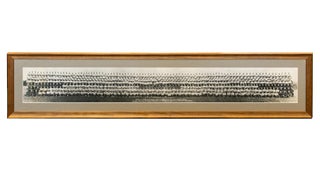 Item #117433 A mammoth panoramic photograph featuring over 600 members of the '49th Course of...