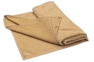 Item #117458 A Jaeger camel-hair woollen blanket-sleeping bag supplied to Douglas Mawson as a...