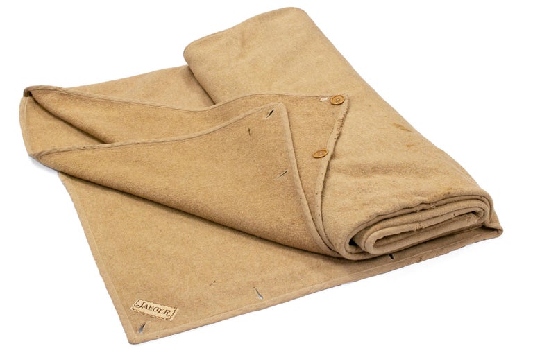 Item #117458 A Jaeger camel-hair woollen blanket-sleeping bag supplied to Douglas Mawson as a member of the Australasian Antarctic Expedition, 1911-1914. Australasian Antarctic Expedition, Sir Douglas MAWSON.