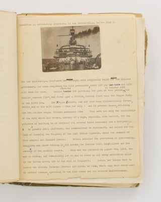 Dardan-Hells, 1915. Being the Unofficial Log of a Battleship which took an Active Part in the Exploit from Start to Finish of the Dardanelles and the Gallipoli Campaign Adventures [an unpublished typescript manuscript prepared for publication circa 1960]
