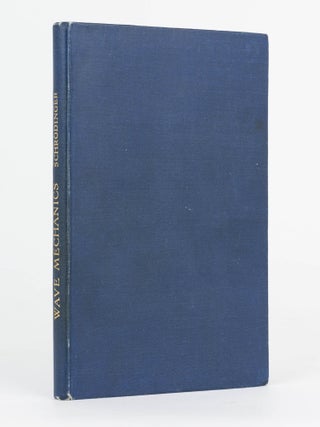 Four Lectures on Wave Mechanics. Delivered at the Royal Institution, London, on 5th, 7th, 12th, and 14th March, 1928