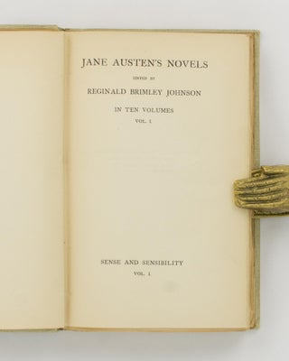 The Novels of Jane Austen (in Ten Volumes)