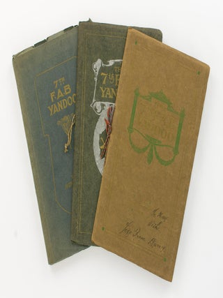 Item #117623 The 7th Field Artillery Brigade Yandoo. Containing Publications of the Organ of the...