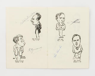Caricatures of the Australian XI. English Tour 1953