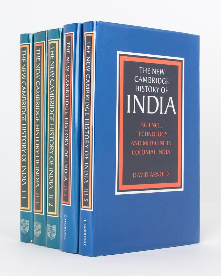 Item #118096 Five volumes in 'The New Cambridge History of India' series. India.