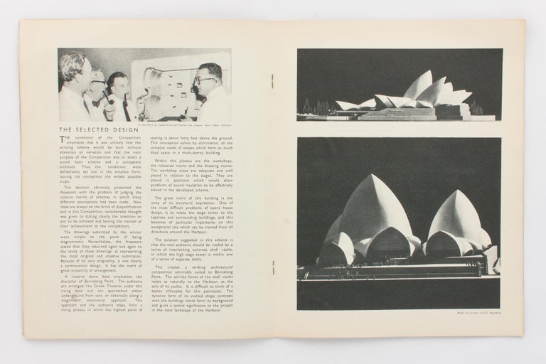 Item #118157 Sydney Opera House, Bennelong Point, Sydney, 2nd March, 1959 [Ceremony to commemorate the commencement of the building of the Sydney Opera House]. Sydney Opera House.