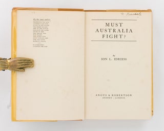 Must Australia Fight? [How Must Australia Fight? (dustwrapper title)]