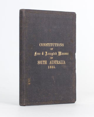 Item #118314 Constitutions of the Ancient Fraternity of Free and Accepted Masons under the Grand...