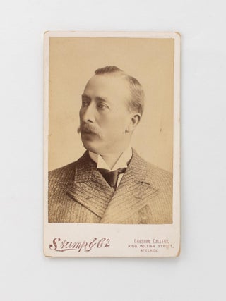 A series of 17 vintage individual portrait photographs of almost all nineteenth-century governors and administrators of South Australia