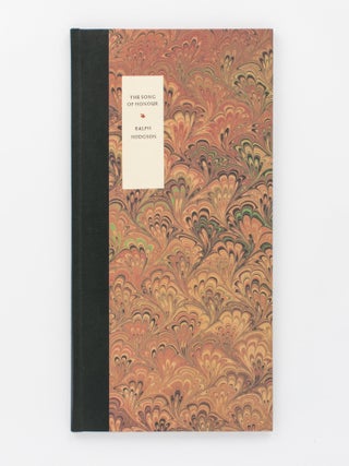 Item #118440 The Song of Honour. Escutcheon Press, Ralph HODGSON