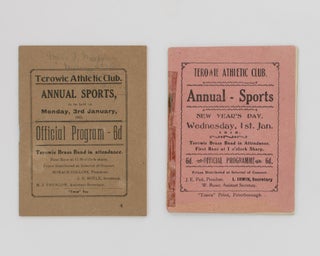 Terowie Athletic Club. Annual Sports. New Year's Day ... 1919... Official Programme