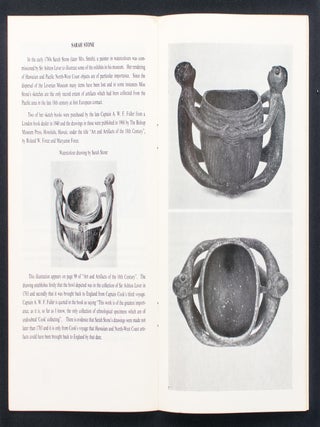 Catalogue of the Important Works of Art and Artifacts. Including items which relate to the voyages of Captain Cook and the collection of Sir Ashton Lever. To be sold by Public Auction ...