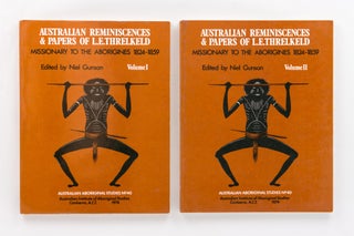 Item #118654 Australian Reminiscences and Papers of L.E. Threlkeld, Missionary to the Aborigines,...