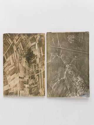 A collection of ten aerial photographs taken during the First World War