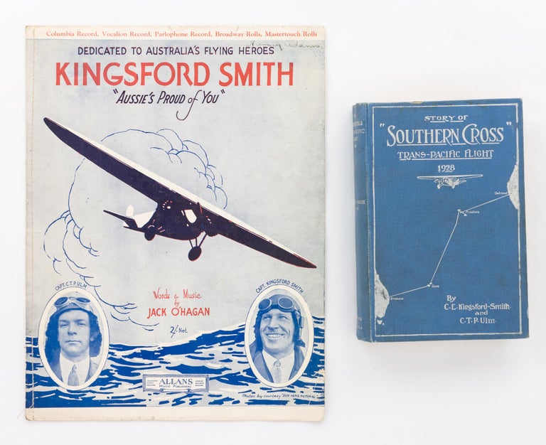 Item #118754 Story of 'Southern Cross' Trans-Pacific Flight, 1928. Aviation, C. E. KINGSFORD-SMITH, C T. P. ULM.