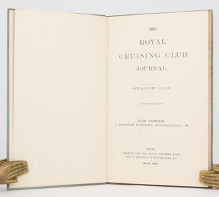 The Royal Cruising Club Journal. Season 1919