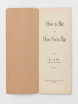 How to Bat and How Not to Bat