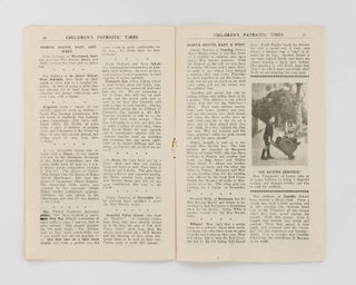 [S.A.] Children's Patriotic Times. The Official Paper of the Children's Patriotic Fund. Number 3, May to Number 16, July-August [1918] (a near-complete run of 12 numbers)