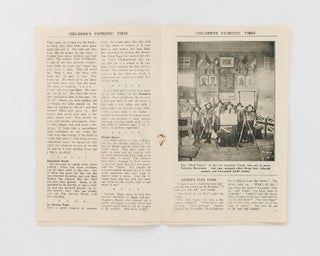[S.A.] Children's Patriotic Times. The Official Paper of the Children's Patriotic Fund. Number 3, May to Number 16, July-August [1918] (a near-complete run of 12 numbers)