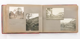 'The Flinders Ranges'. An album containing 41 original photographs documenting a motoring trip to the Flinders Ranges in 1932